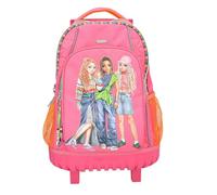 Depesche Sac à dos à roulettes Topmodel Joy 0412914 Rose Enfants