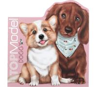 Depesche TOPModel Livre de coloriage Doggy figuratif KITTY and DOGGY