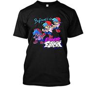 depi Men's Friday Night Funkin Boyfriend T Shirt Black M
