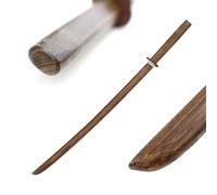 DEPICE Bokken Bois de frêne, Longueur env. 101 cm, Poids env. 580 g, Support Tsuba, Iaido Aikido