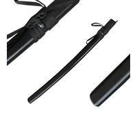 DEPICE Bokken Saya pour bokken en Bois Fin - Plastique Dur Noir, avec Ruban, Compatible avec nos bokken chêne Rouge, chêne Blanc et Bois de Cerisier, Iaido Aikido