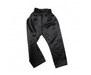 DEPICE Pantalon de Kick Boxing en Satin, Noir Noir Noir 200 cm