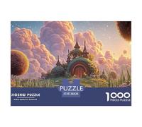 Depicting Black Swans 1000 Piece Découpe Précise Puzzle Cloud Castle Amusant Jigsaw Jouet Éducatif pour Amis 38x26cm/1000pcs