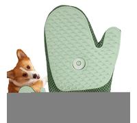 d'épilation de chat - Gants de toilettage pour animaux de compagnie pour chiens - réutilisable antistatique pour chien, fournitures de nettoyage pour intérieur, voiture, extérieur, canapé