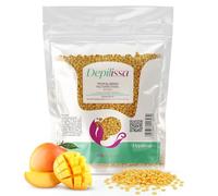 Depilissa Perles de Cire 400g Tropical Mango - Cire Chaude Multidirectionnelle Sans Bande - Hypoallergénique & Vegan - Épilation Visage, Aisselles, Jambes & Maillot - Femme & Homme - Made in Italy