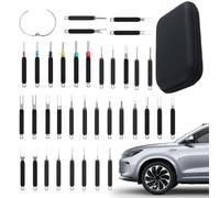 Depinning Tool | 36 Pieces Terminal Remover | 5.51x3.94x1.38 inches Electrical Connector Remover | for Automotive Wire Appliance Panel Removal Door Trim Battery Wiring Harness Mechanic