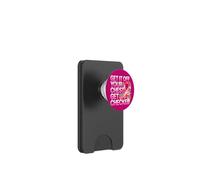 Dépistage Cancer du Sein Rubans Roses PopSockets PopWallet pour MagSafe