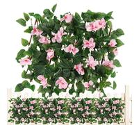 Dépistage de clôture de jardin - Imperméable et à porter, fausse clôture décorative, écran de confidentialité extensible | Imperméable, durable, fausse confidentialité décorative pour la cour arrière