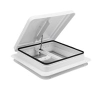 Depisuta 14 x 14 pouces Kit de ventilation de toit RV, Remplacement manuel de ventilation de plafond de RV résistant aux intempéries avec Switch, Améliorer la circulation de l'air