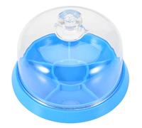 Depisuta 6 Compartiments Mouvement de Surveillance Couvre-poussière Outil de Réparation du Plateau en Plastique pour L'organisateur de la Trousse D'outils de Réparation de Montres pour Précision