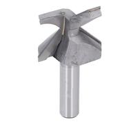 Depisuta Bit de Routeur de Flexion à Arc, Têtes de Lame en Acier en Tungstène 1/2 Pouce Tige avec une épaisseur de 14-22 Mm pour Planche à Bois Franc en Bois Massif
