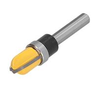 Depisuta Boîte à Noyau de Mèche à Nez Rond en Carbure, Modèle de Plateau de Bol, Coupe-bois avec Roulement, Tige de 1/4 Po (1/2 pouce)