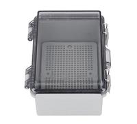 Depisuta Boîte électrique en Plein Air, ABS Plastic IP67 Boîte de Jonction Imperméable en Plastique IP67 Boîte électrique Extérieure avec Couvercle Transparent, 125x175x90mm Boîte de