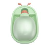 Depisuta Bouteille d'eau de Chien Portable, Dispensateur d'eau de la Fuite Légère Pliable avec Un Interrupteur de Clics pour Les Promenades Extérieures de la Randonnée et des Voyages (Green)