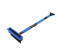 Depisuta Brosse à Neige avec Grattoir à Glace, Pelle à Glace | Poignée en Mousse, Tige Télescopique Réglable en Aluminium, Glace de Toute Votre Voiture, Accessoires de Voiture D'hiver