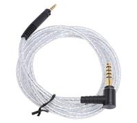 Depisuta Câble de Casque équilibré de 2,5 Mm à 4,4 Mm, Fil plaqué en Argent avec Mécanisme de Verrouillage pour HD598 HD599 HD558 HD518 HD569