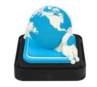 Depisuta Calendrier 3D 2026, Calendrier de Pièce de Temps 2026, Note Autocollante de Sculpture sur Papier de Terre, Bloc-notes de Artistique 3D, Bloc-notes Créatif,