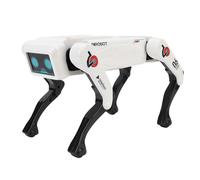 Depisuta Chien Robot télécommandé, Chien Robot Intelligent et interactif, programmable et doté d'une Intelligence Artificielle, avec Commande vocale, Musique et Effets Lumineux