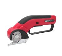 Depisuta Ciseaux électriques sans Fil, Coupe Rotative Rechargeable 320 Tr/min avec Lumière LED Avant, Coupe-boîte Auto-affûtant pour Tapis, Carton, Tissu, Cuir