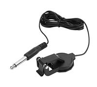 Depisuta Clamp/Holder sur Micro Micro pour la Guitare Acoustique avec Une Prise Audio de Sortie de 6,35 Mm - Collection Sonore Parfaite et Transmission - adapté aux Performances de Petite et Moyenne