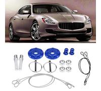 Depisuta CNC Aluminium ALLIAL RACING HOOD PIN LOCK MOT, LOCK DE CAOD ANTI-OXIDAGE DU DURANCE pour les Amateurs DE Course DE Voitures, Ajustement Universel pour la Plupart des Véhicules (BLUE)