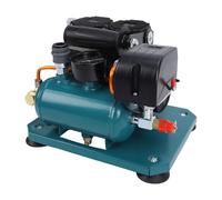 Depisuta Compresseur D'Air sans Fil, 1,5 L 18 V, Mini Gonfleur de Pneu Portable Haute Pression sans Balais, Pompe à Air Alimentée par Batterie Rechargeable avec Manomètres