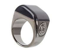 Depisuta Compteur de Doigt Intelligent, IP67 à l'eau Rappel de Temps de prière Portable Rechargeable USB, Supporte jusqu'à 9999 comptes Compteur Intelligent Digital Doigt en Alliage de (18mm)