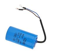 Depisuta Condensateur de Fonctionnement CD60 Haute Performance avec Fil de Plomb 400uF 250V AC pour Compresseur D'air à Moteur