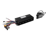 Depisuta Contrôleur sans Balais de Moteur, Contrôleur Sinewave 36V 48V 52V 3 Mode avec écran LCD pour Le Kit de Conversion de Vélo électrique