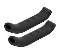 Depisuta Couvercle de Levier de Poignée de Frein en Gel de Silice, Accessoire de Poignée Confortable et Antidérapant pour Vélos de Route et de Montagne (BLACK)