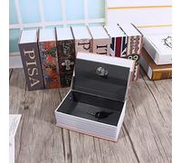 Depisuta Dictionnaire Secret Safe Security Boîte pour le Bureau à Domicile, Boîte de Verrouillage de Livre Robuste avec Clés pour les Objets de Valeur en Espèces, Portable Travel Security Lock (#5)