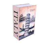 Depisuta Dictionnaire Secret Safe Security Boîte pour le Bureau à Domicile, Boîte de Verrouillage de Livre Robuste avec Clés pour les Objets de Valeur en Espèces, Portable Travel Security Lock (#7)