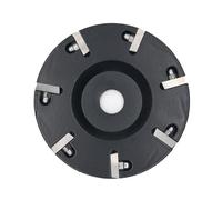 Depisuta Disque de Parage des Sabots, Outil électrique Professionnel en Alliage Dur pour la réparation des Sabots, Outil de Parage du bétail avec 8 Lames pour Chevaux, chèvres