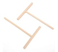 Depisuta Écarteur de Pâte à Forme T Pratique Facile à Idéal pour la Fabrication de Crêpe, Pack de 2