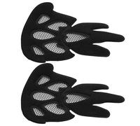 Depisuta Ensemble de Remplacement de Casque de Vélo électrique, Doublure en éponge, Filet Anti-Mouches Respirant, Combinaison D'accessoires de Vélo, 2 Ensembles