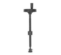 Depisuta Étau à Vis D'établi T18, avec Volant de 100 Mm (300 millimètres) | Construction en Acier n° 45, Largeur de Vis de 18 Mm, Diamètre D'arbre de 15 Mm, Pas de 4 Mm, écrou Cylindrique et Base