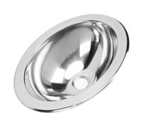 Depisuta Évier RV en Acier Inoxydable, Chute dans un Puits de Bar avec une Prise de Vidange de 40 Mm pour les Bateaux Caravanes Motons