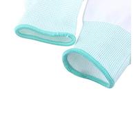 Depisuta Fibre de Nylon Antistatique avec Revêtement en Polyuréthane, Port Confortable, adapté aux Projets D'assemblage de Précision, Idéal pour les Performances de Travail (M Vert)