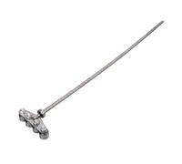 Depisuta Guide de Scie Circulaire 24 Pouces, Règle de Coupe Parallèle Ajustable en Acier Inoxydable avec échelle en Pouces, for Coupes Droites et Travaux du Bois avec Mesure