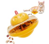 Depisuta Jouets interactifs pour Chats, Distributeur de friandises interactif pour Chats, balles Amusantes, Distributeur de Nourriture Lente, Balle Interactive, mangeoire pour Chat