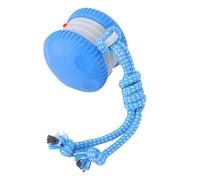 Depisuta Jouets Interactifs pour Chiens, 2 Modes de Vitesse, Balle électrique pour Chien avec Fixation de Corde, Jouet Actif électrique Silencieux, Jouet à Mouvement Rapide (Blue)