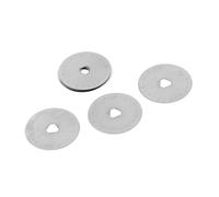 Depisuta Lames de Coupe Rotatives Tranchantes de 45 Mm - Lot de 10 Lames Multifonctions pour Tissu, Papier et Cuir - Haute Résistance à l'usure pour Une Longue Durée de Vie