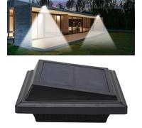 Depisuta Lampes de Gouttière à énergie Solaire, Lumière Solaire Extérieure du Crépuscule à L'aube, Lampes de sécurité étanches IP65, Lampe de Clôture pour Garde-corps, Mur Extérieur,