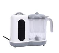 Depisuta Machine à Aliments pour bébé, Robot Culinaire de Grande capacité en une étape, Mélangeur de Purée, Cuisson Automatique, Cuiseur Vapeur et Mélangeur pour bébé avec Minuterie (Prise UE)