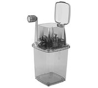 Depisuta Machine de Mélangeur de Glace de Barre de Cuisine, Broyeur à Glace Manuel de Bouillette de Manivelle pour des Outils de Cuisine à la Maison