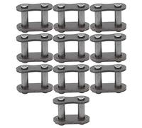 Depisuta Maillon Principal de Moto en Acier Robuste, Paquet de 10, Maillon de Chaîne Facile à Assembler et à Démonter