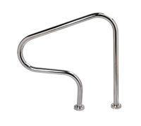 Depisuta Main Courante de Piscine en Acier Inoxydable, Rampe D'escalier de Piscine Résistante à la Corrosion pour Parcs Aquatiques, Main Courante Sous-marine de de Haute qualité pour Divers Besoins