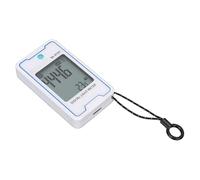 Depisuta Mini Compteur de Lumière Numérique avec Affichage de la Température et de l'humidité, Plage de 0,1 à 999900 Lux, Charge de Type C, Maintien des Données, Arrêt Automatique (SK-8101)