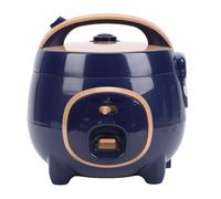 Depisuta Mini Cuiseur à Riz électrique 350 W 1,8 L avec Support à Vapeur, Pot Antiadhésif Amovible, Cuiseur Multifonction à Commande Intelligente pour Soupes, Ragoûts, Cuisine (Prise UE 220V)