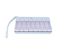 Depisuta Mini Jouet de Piano à Clavier, Piano Lumineux pour Tout-Petits | Matériau ABS, Touches Souples, Utilisation en Voyage et en Camping, Utilisation par les Enfants, alimenté par 3 Piles AAA,